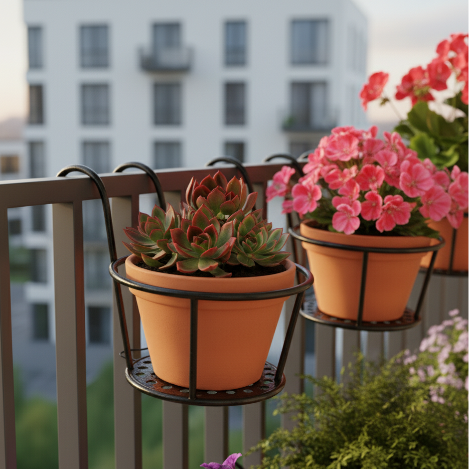 IronRoots – Suporte Decorativo para Vasos em Ferro