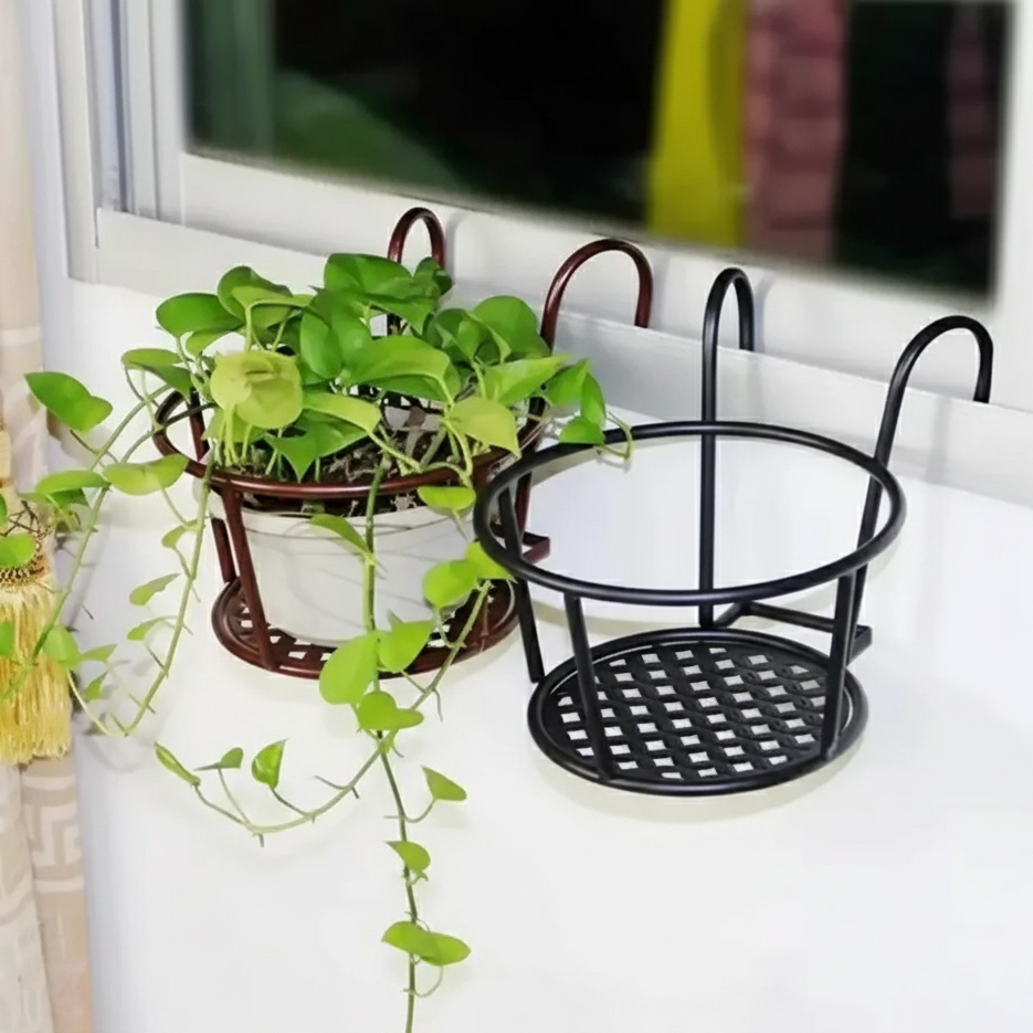 IronRoots – Suporte Decorativo para Vasos em Ferro