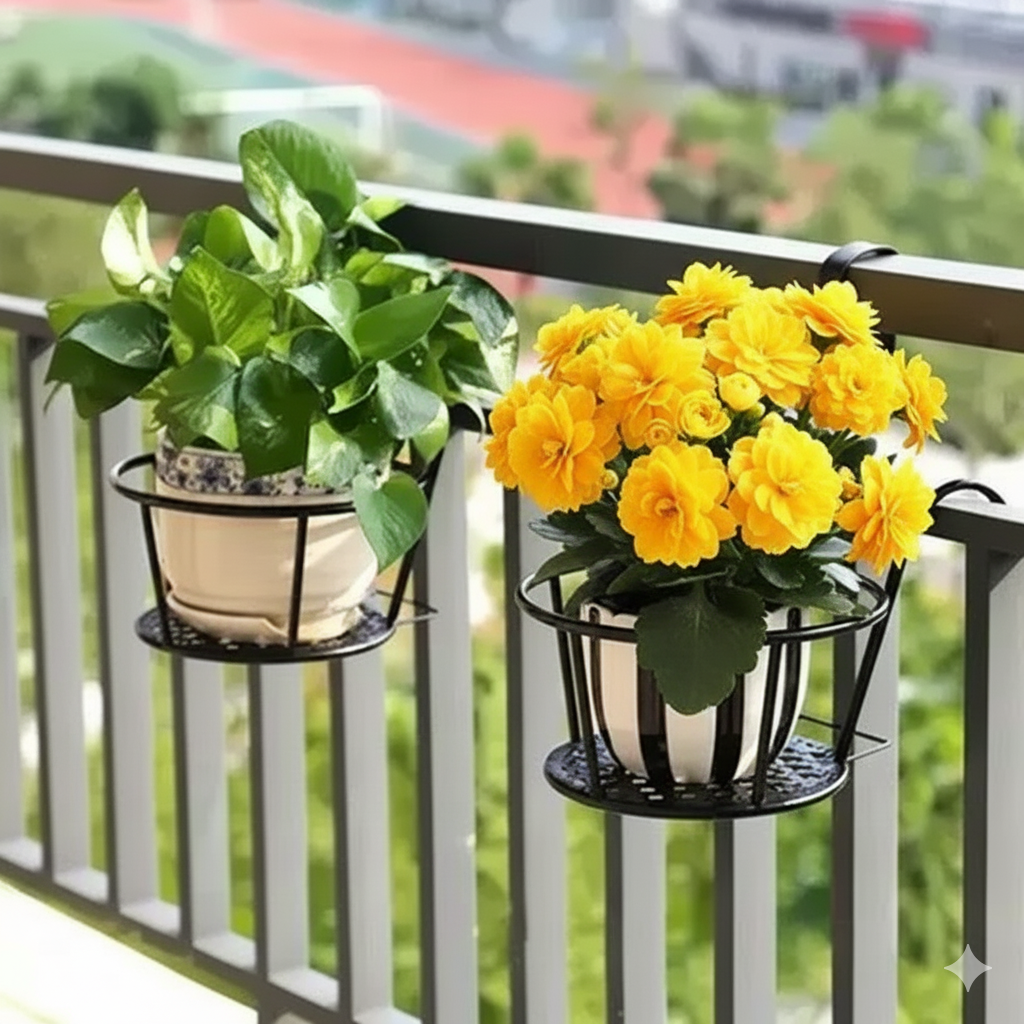 IronRoots – Suporte Decorativo para Vasos em Ferro