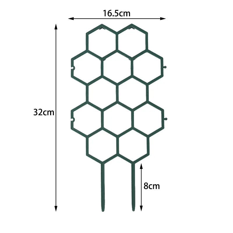 Treliça Colmeia para Plantas Trepadeiras