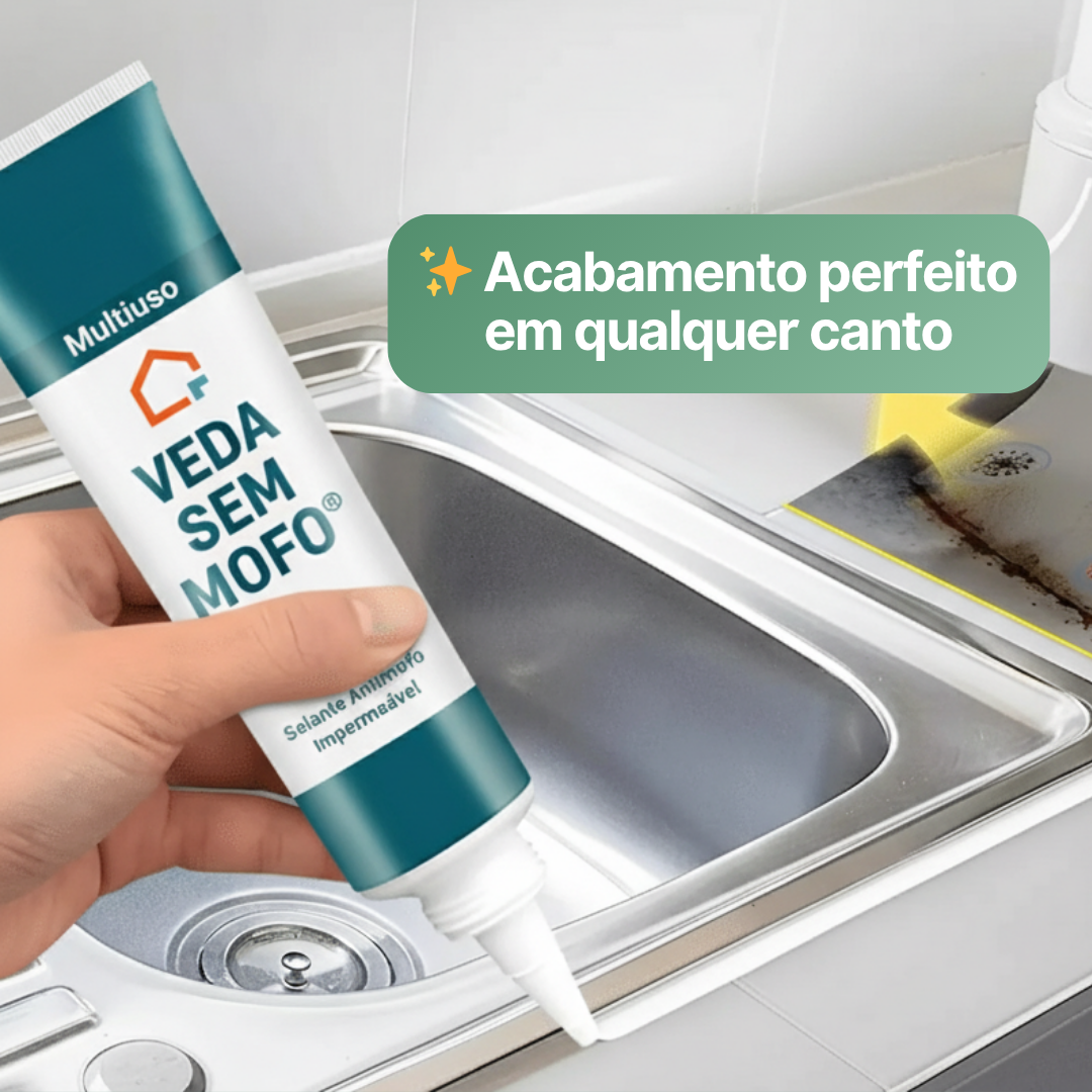 Veda Sem Mofo® - Selante Antimofo e Impermeável Multiuso