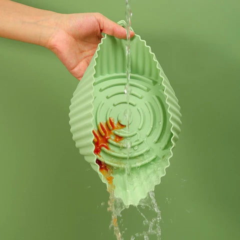 Forma de Silicone para Air Fryer - Cozinha - Acessórios para Air Fryer, Air Fryer, Alimentação Saudável, Alta Qualidade, Antiaderente, Assadeira, casa, cozinha, Cozinha Fit, Cozinhar, Culinária Saudável, Design Moderno, Durável, Econômico, Forma de Silicone, Forma de Silicone para Assar, Fácil de Usar, Inovador, Praticidade, Prático, Receitas para Air Fryer, Resistente, Resistente à Altas Temperaturas, Sustentável, Utensílios para Cozinha, utilidade doméstica, utilidades, Versatilidade