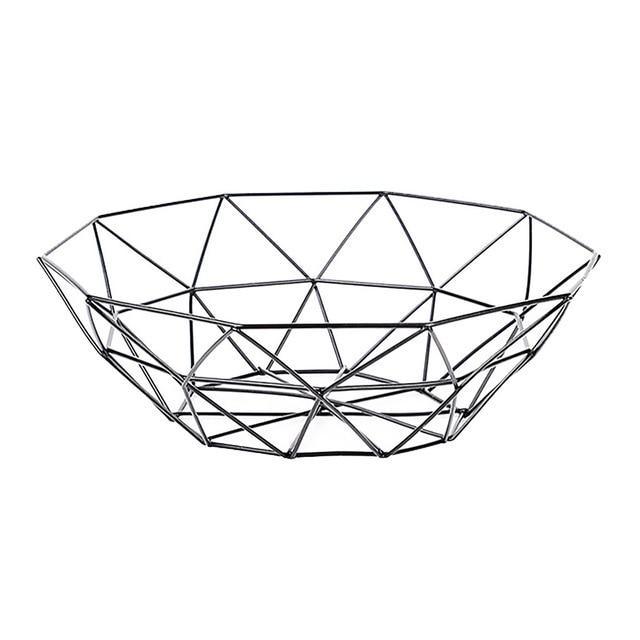 Fruteira Geometric Bowl - Cozinha - Armazenamento, Aço, cozinha, Decoração, Decoração de Mesa, Design, Durabilidade, Estilo, Frutas, fruteira, Fruteira de Aço, Fruteira de Cozinha, Fruteira de Design, Fruteira de Mesa, Fruteira Decorativa, Fruteira Organizadora, Mesa, Modernidade, Organização, Praticidade, presente, Produto de Qualidade, Produtos de Qualidade, Produtos em Aço, Produtos Modernos, Suporte, Utensílios de Cozinha