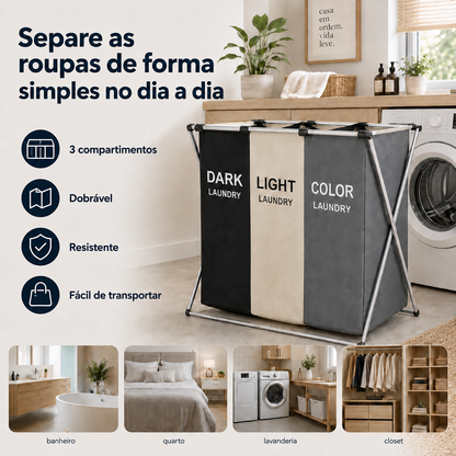 Cesto para Roupa Suja - Labelled