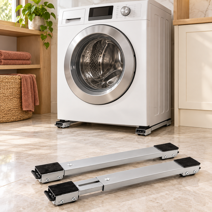 MoveMax - Suporte Rodinhas para Eletrodomésticos com Freio
