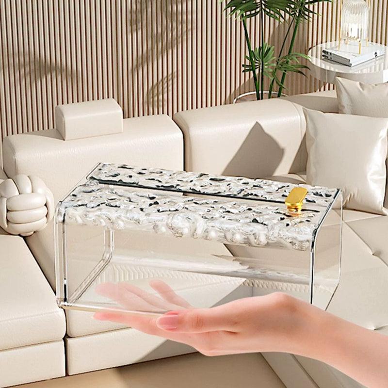 Organizador para lenços e toalhas umedecidas - Decorações - Acessório Acrílico para Casa, Acessório de Casa Moderno, Caixa de Lenços Elegante, Caixa de Lenços Transparente, Caixa Decorativa para Lenços, Caixa para Lenços, Dispenser de Toalha Umedecida, Dispenser Elegante, GPT Aqui estão as palavras-chave revisadas, Organizador Acrílico, Organizador Prático para Lenços, Porta-lenços Compacto, Porta-Lenços de Parede, substituindo "tecidos" e "tecido" por "lenços" ou "toalha umedecida": Organizador de Lenços