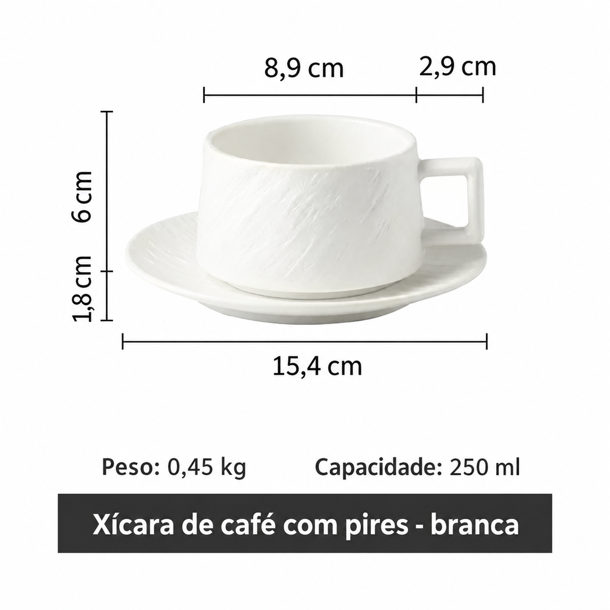Conjunto de Xícaras de Cerâmica Estilo Japonês com Bandeja