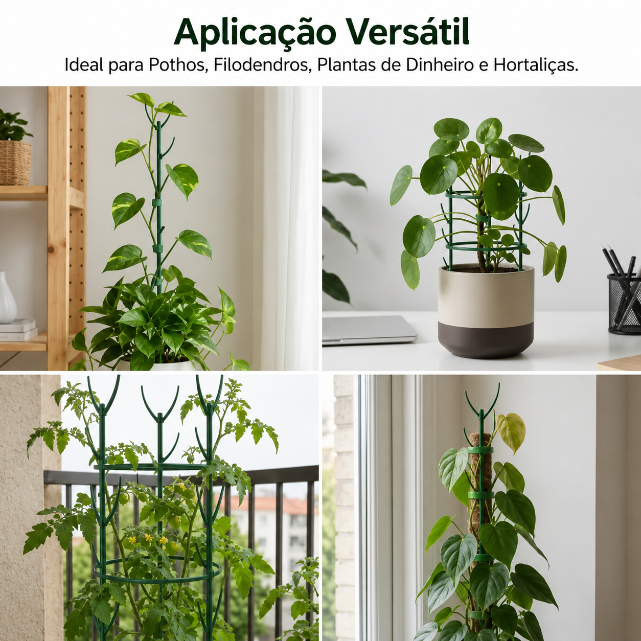 Kit Suporte Empilhável para Plantas Altas