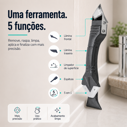 Finalizador de Acabamentos 5 em 1