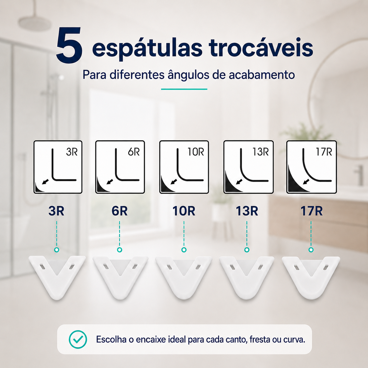 Finalizador de Acabamentos 5 em 1