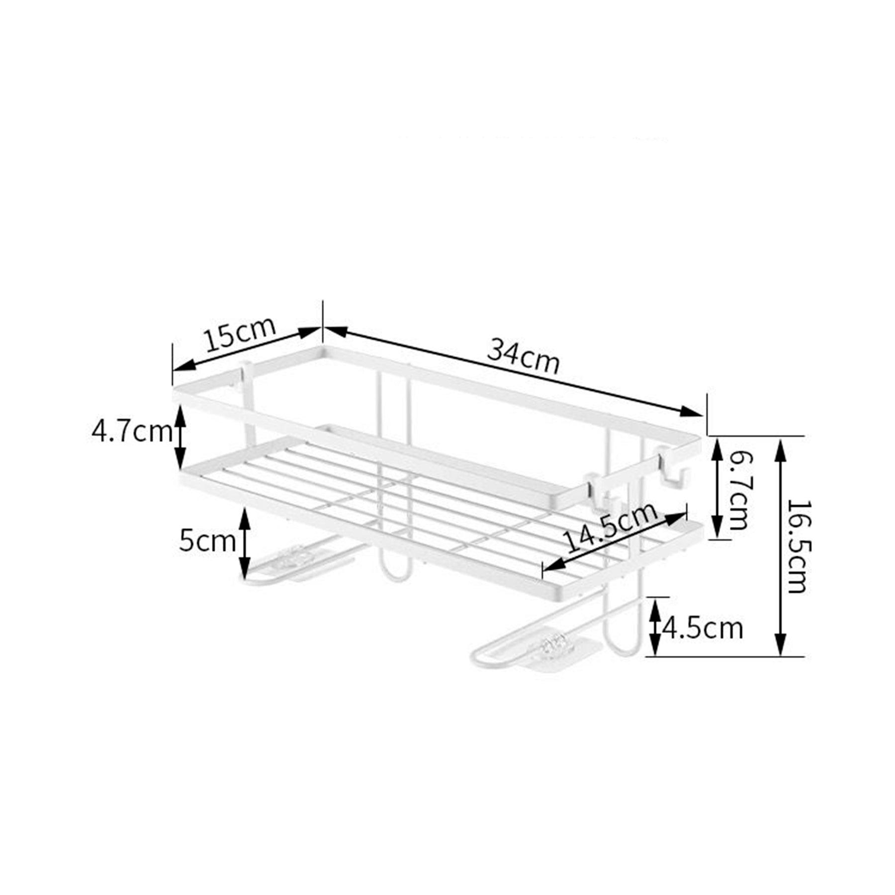 Organizador de Banheiro e Produtos de Limpeza - Organização - Adesivo Resistente, Armazenamento Funcional, Banheiro Organizado, Espaço Otimizado, Ganchos Laterais, Instalação Fácil, Itens de Banheiro, Limpeza, Organizador, Organizador Vertical, Organização Eficiente, Organização Sem Complicações., Parede sem Furos, Pendurador de Objetos, Produtos de Higiene, Sem Furar, Solução de Organização, Suporte para Produtos