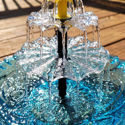 AquaBird - Fonte Solar Suspensa para Banho de Pássaros