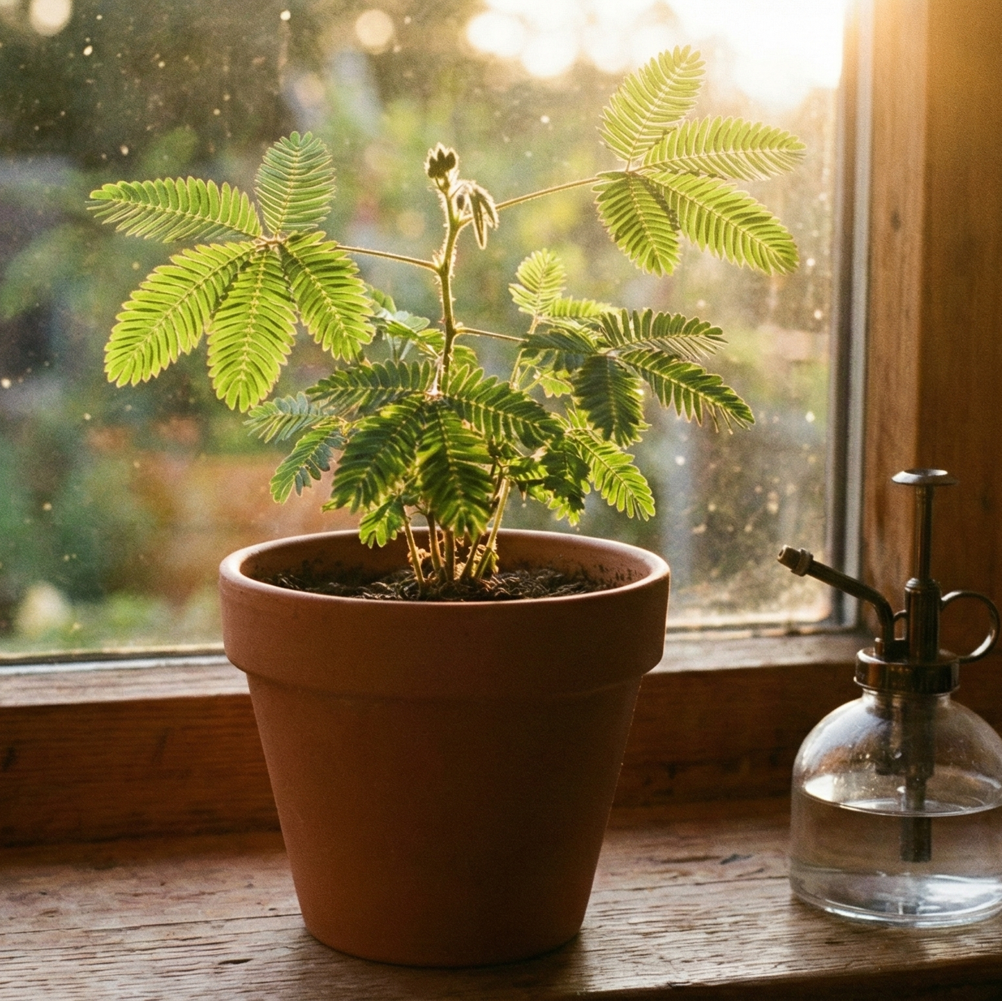 Kit 100 Sementes Mimosa Pudica
