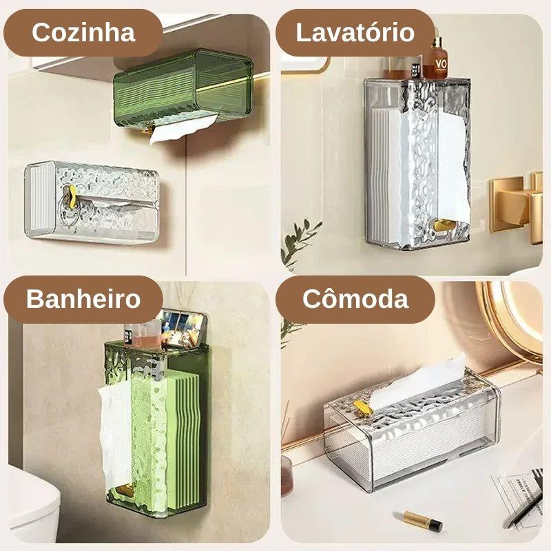 Organizador para lenços e toalhas umedecidas - Decorações - Acessório Acrílico para Casa, Acessório de Casa Moderno, Caixa de Lenços Elegante, Caixa de Lenços Transparente, Caixa Decorativa para Lenços, Caixa para Lenços, Dispenser de Toalha Umedecida, Dispenser Elegante, GPT Aqui estão as palavras-chave revisadas, Organizador Acrílico, Organizador Prático para Lenços, Porta-lenços Compacto, Porta-Lenços de Parede, substituindo "tecidos" e "tecido" por "lenços" ou "toalha umedecida": Organizador de Lenços