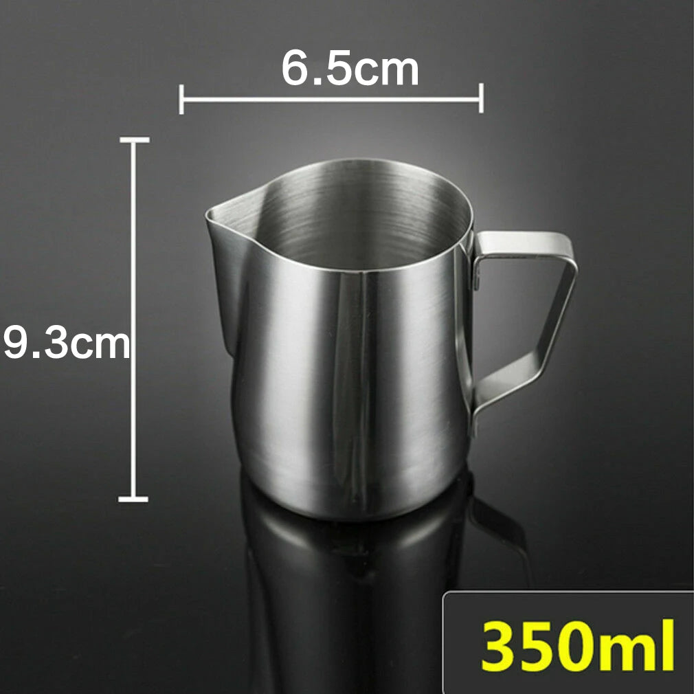 Jarra de Leite em Aço Inox para Cappuccino e Café