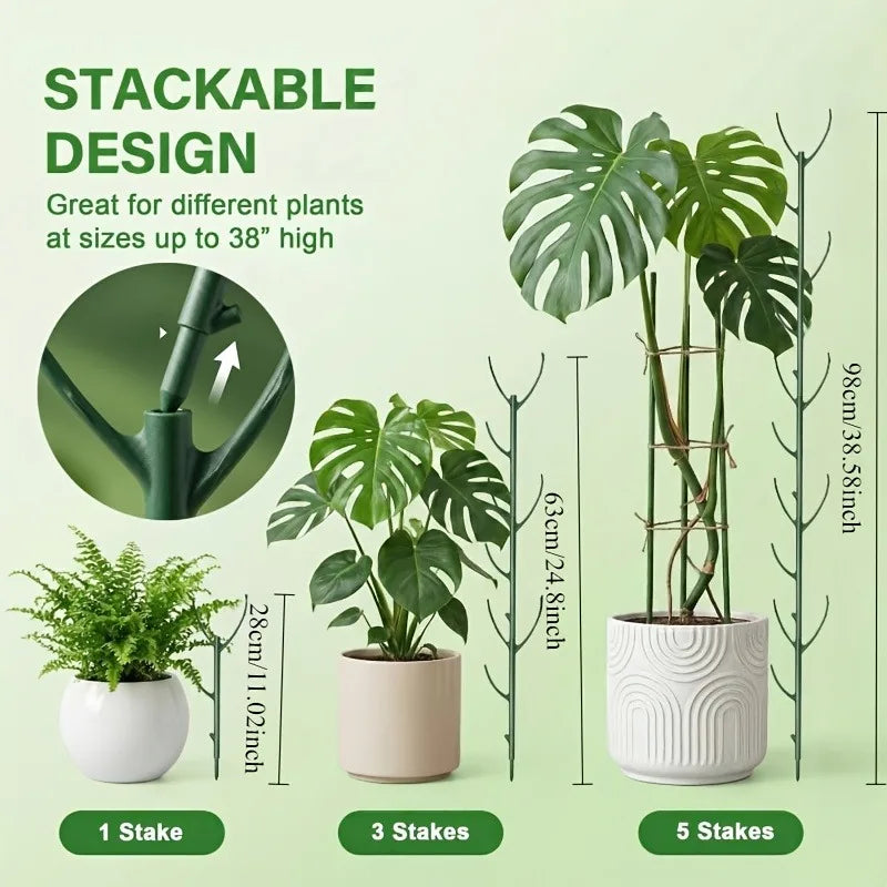 Kit Suporte Empilhável para Plantas Altas