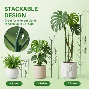 Kit Suporte Empilhável para Plantas Altas