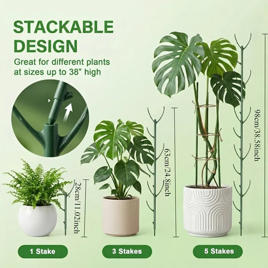Kit Suporte Empilhável para Plantas Altas