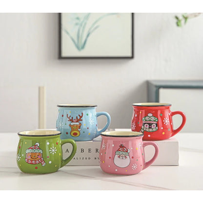 Caneca de Natal Papai Noel em cerâmica — 150 ml