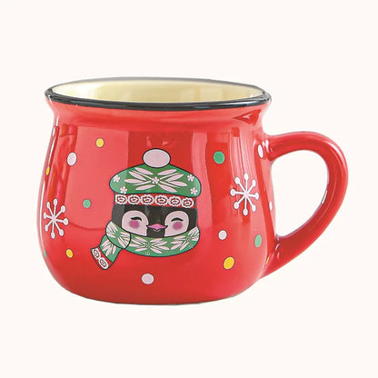 Caneca de Natal Papai Noel em cerâmica — 150 ml