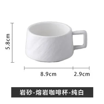 Conjunto de Xícaras de Cerâmica Estilo Japonês com Bandeja
