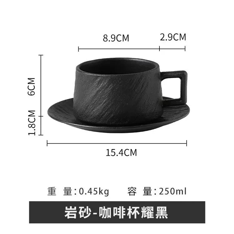 Conjunto de Xícaras de Cerâmica Estilo Japonês com Bandeja