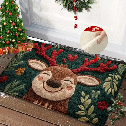 Tapete de Natal Clássicos antiderrapante