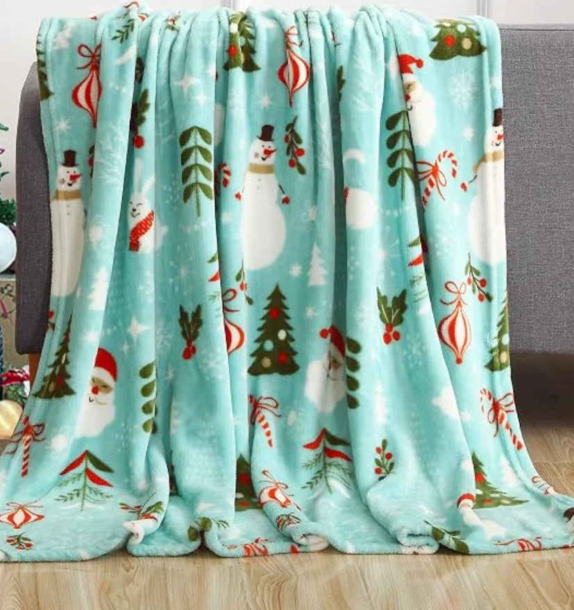 Manta de Natal Aconchego em fleece