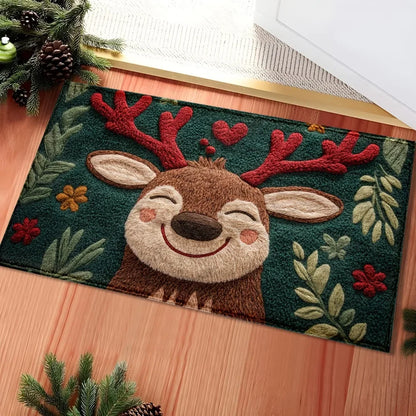 Tapete de Natal Clássicos antiderrapante