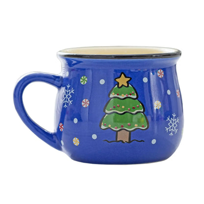 Caneca de Natal Papai Noel em cerâmica — 150 ml