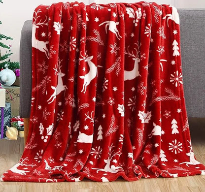 Manta de Natal Aconchego em fleece
