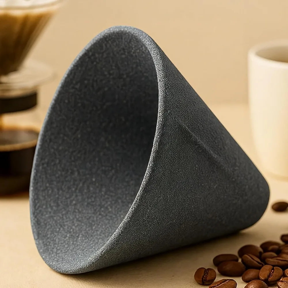 Filtro de Café Reutilizável em Cerâmica Microporosa