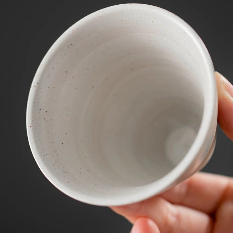 Xícara de Cerâmica Cone Japonesa Retrô para Café
