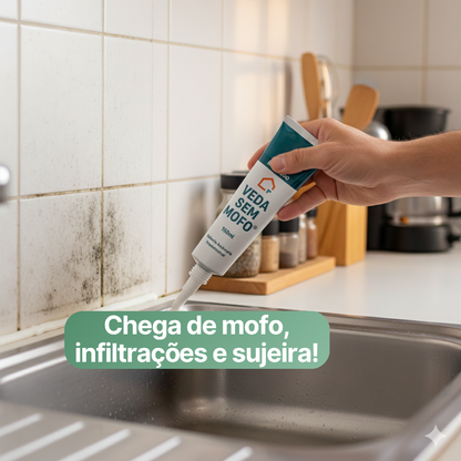 Veda Sem Mofo® - Selante Antimofo e Impermeável Multiuso