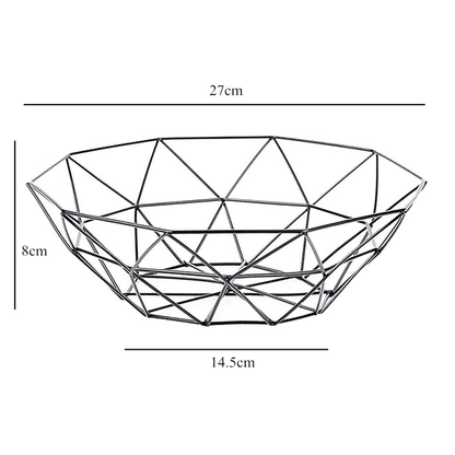 Fruteira Geometric Bowl - Cozinha - Armazenamento, Aço, cozinha, Decoração, Decoração de Mesa, Design, Durabilidade, Estilo, Frutas, fruteira, Fruteira de Aço, Fruteira de Cozinha, Fruteira de Design, Fruteira de Mesa, Fruteira Decorativa, Fruteira Organizadora, Mesa, Modernidade, Organização, Praticidade, presente, Produto de Qualidade, Produtos de Qualidade, Produtos em Aço, Produtos Modernos, Suporte, Utensílios de Cozinha