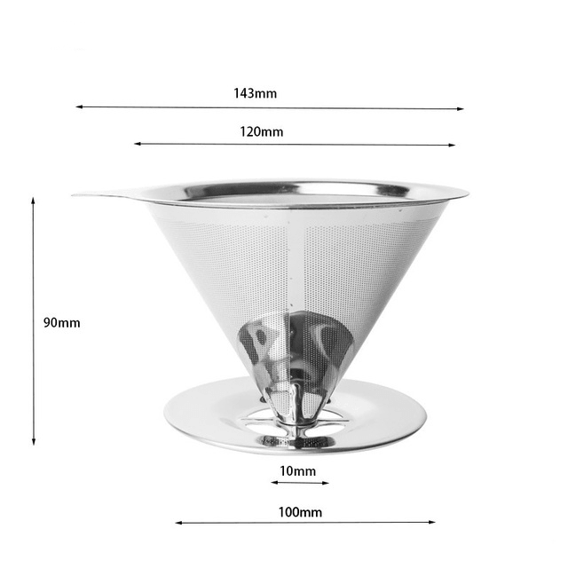 Filtro/Coador De Café Inox Reutilizável - Cozinha - Acessórios de Café, Acessórios para Café, Alta Qualidade, Bebidas Quentes, cafeteira, Cafeterias, café, Cafés Especiais, coador, Coador de Café, Design Moderno, Durável, Econômico, filtro, filtro de café, Filtro de Café Reutilizável, Filtro Permanente, Fácil de Usar, Inovador, Inox, Prático, Resistente, Reutilizável, Sustentável, Utensílios para Cozinha