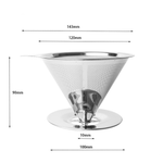 Filtro/Coador De Café Inox Reutilizável - Cozinha - Acessórios de Café, Acessórios para Café, Alta Qualidade, Bebidas Quentes, cafeteira, Cafeterias, café, Cafés Especiais, coador, Coador de Café, Design Moderno, Durável, Econômico, filtro, filtro de café, Filtro de Café Reutilizável, Filtro Permanente, Fácil de Usar, Inovador, Inox, Prático, Resistente, Reutilizável, Sustentável, Utensílios para Cozinha