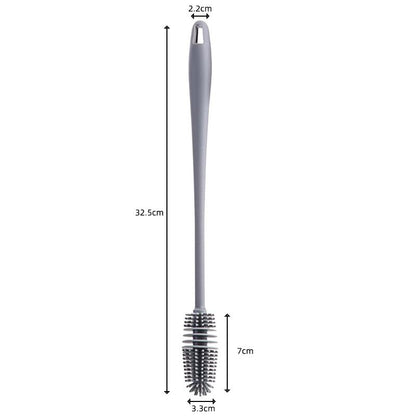 Escova de Silicone Para Lavar Copos, Garrafas, Mamadeiras ou Taças