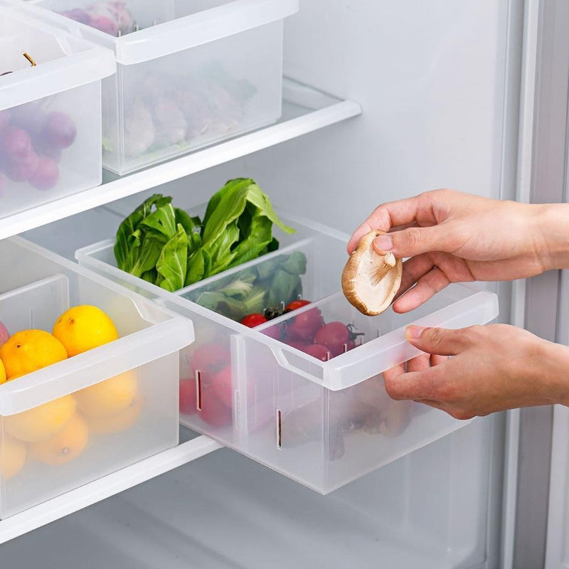 Caixa de Armazenamento para Alimentos - Cozinha - geladeira, organizacao, suacasa - Casa Mefyto - Caixa de Armazenamento para Alimentos
