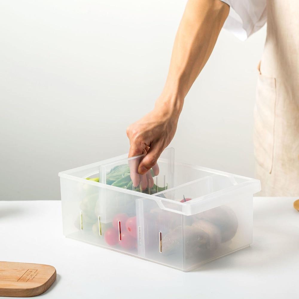 Caixa de Armazenamento para Alimentos - Cozinha - geladeira, organizacao, suacasa - Casa Mefyto - Caixa de Armazenamento para Alimentos