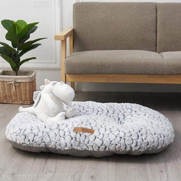 Cama de Pelúcia Anti-Derrapante - Pet - pet - Casa Mefyto - Cama de Pelúcia Anti-Derrapante