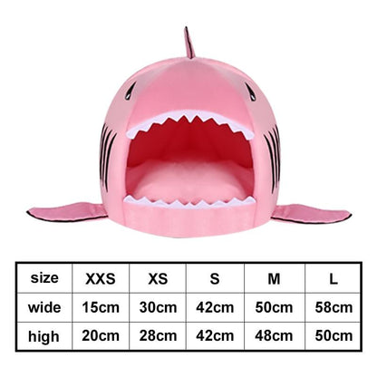 Cama Para Gato - Shark House - Pet - pet - Casa Mefyto - Cama Para Gato - Shark House