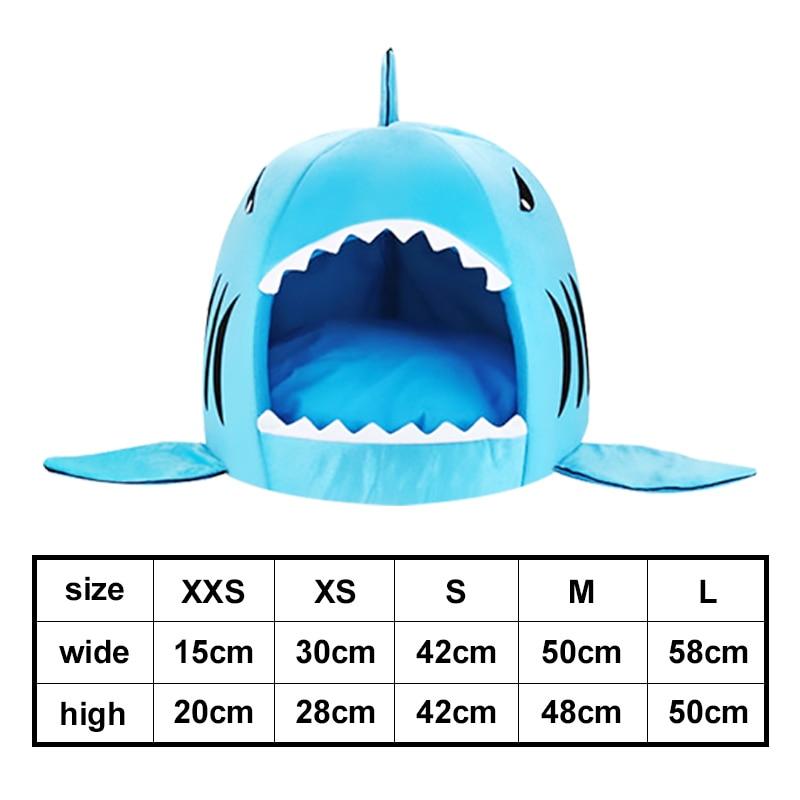 Cama Para Gato - Shark House - Pet - pet - Casa Mefyto - Cama Para Gato - Shark House