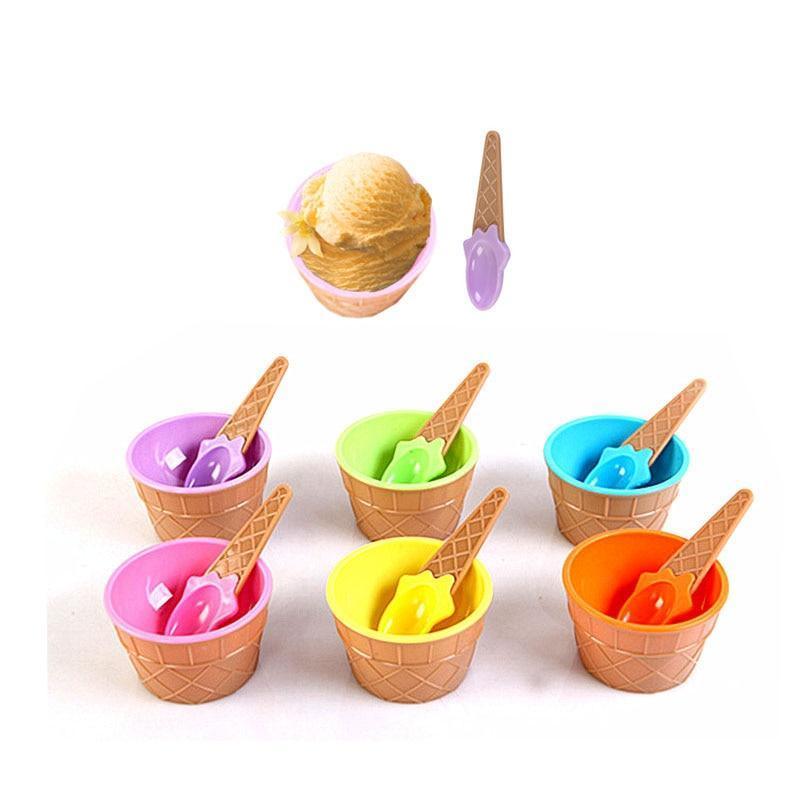Copinhos para sorvete - 6 peças - Cozinha - suacasa, utensílios - Casa Mefyto - Copinhos para sorvete - 6 peças