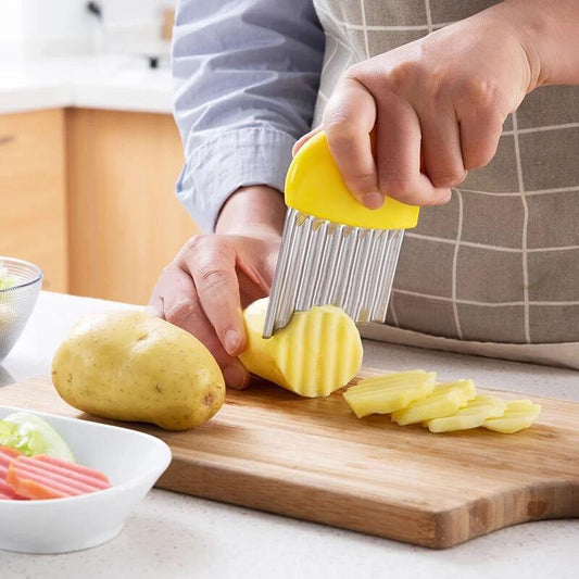 Cortador Crinkle - Cozinha - suacasa, utensílios - Casa Mefyto - Cortador Crinkle
