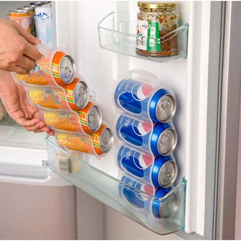 Empilhador de latas - Cozinha - geladeira, organizacao, suacasa - Casa Mefyto - Empilhador de latas