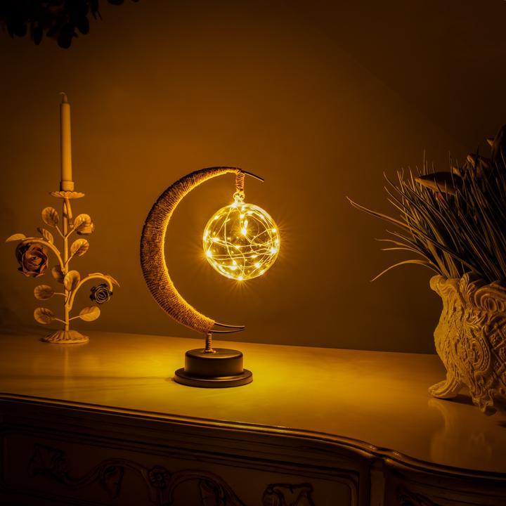 Lunar Lamp - Luminária LED Artesanal - Decorações - luminaria, suacasa - Casa Mefyto - Lunar Lamp - Luminária LED Artesanal