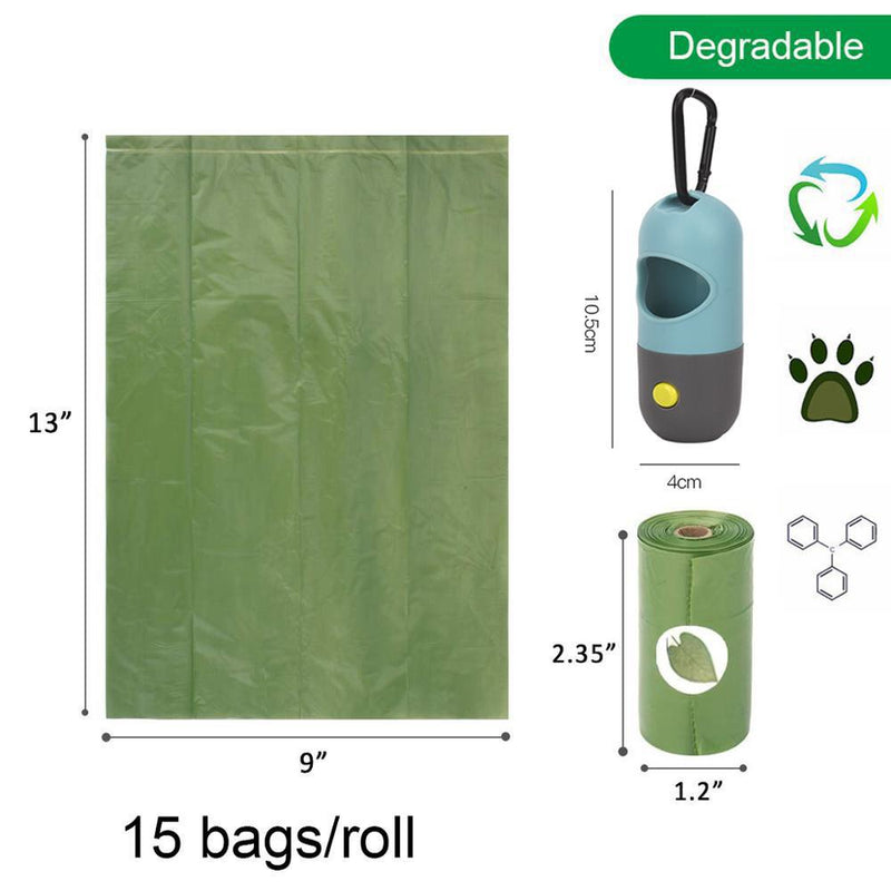 Poop Bag LED - Lanterna com sacos Biodegradáveis - Pet - pet - Casa Mefyto - Poop Bag LED - Lanterna com sacos Biodegradáveis