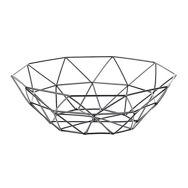 Fruteira Geometric Bowl - Cozinha - Armazenamento, Aço, cozinha, Decoração, Decoração de Mesa, Design, Durabilidade, Estilo, Frutas, fruteira, Fruteira de Aço, Fruteira de Cozinha, Fruteira de Design, Fruteira de Mesa, Fruteira Decorativa, Fruteira Organizadora, Mesa, Modernidade, Organização, Praticidade, presente, Produto de Qualidade, Produtos de Qualidade, Produtos em Aço, Produtos Modernos, Suporte, Utensílios de Cozinha