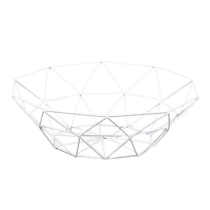 Fruteira Geometric Bowl - Cozinha - Armazenamento, Aço, cozinha, Decoração, Decoração de Mesa, Design, Durabilidade, Estilo, Frutas, fruteira, Fruteira de Aço, Fruteira de Cozinha, Fruteira de Design, Fruteira de Mesa, Fruteira Decorativa, Fruteira Organizadora, Mesa, Modernidade, Organização, Praticidade, presente, Produto de Qualidade, Produtos de Qualidade, Produtos em Aço, Produtos Modernos, Suporte, Utensílios de Cozinha